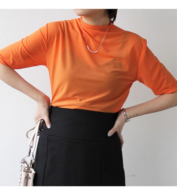 GeeRA（ジーラ）の「シアープチハイネックプルオーバー（カットソー）」｜詳細画像