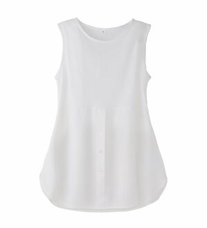 BELLUNA（ベルーナ）の「裾シャツ切替レイヤード用タンクトップ（タンクトップ・キャミソール）」｜詳細画像