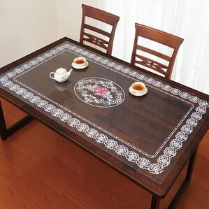 「花柄透明テーブルマット（その他キッチン用品）」｜詳細画像