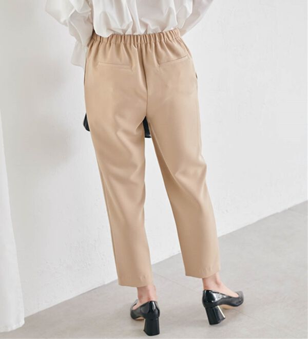 RANAN（ラナン）の「美脚シルエットクロップドパンツ（フルレングスパンツ）」｜詳細画像