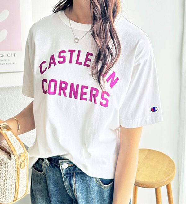 GeeRA（ジーラ）の「【ｃｈａｍｐｉｏｎ】ロゴＴシャツ（Tシャツ）」｜詳細画像