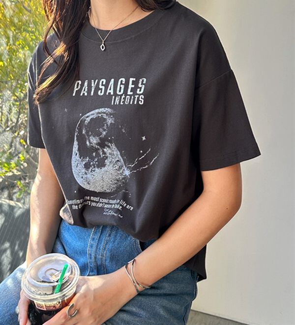 GeeRA（ジーラ）の「アソートロゴプリントＴシャツ（カットソー）」｜詳細画像
