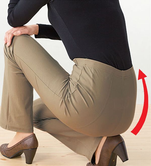 ルフラン（ルフラン）の「【３本組】冬仕様ぴったりサイズがうれしいパンツ（フルレングスパンツ）」｜詳細画像