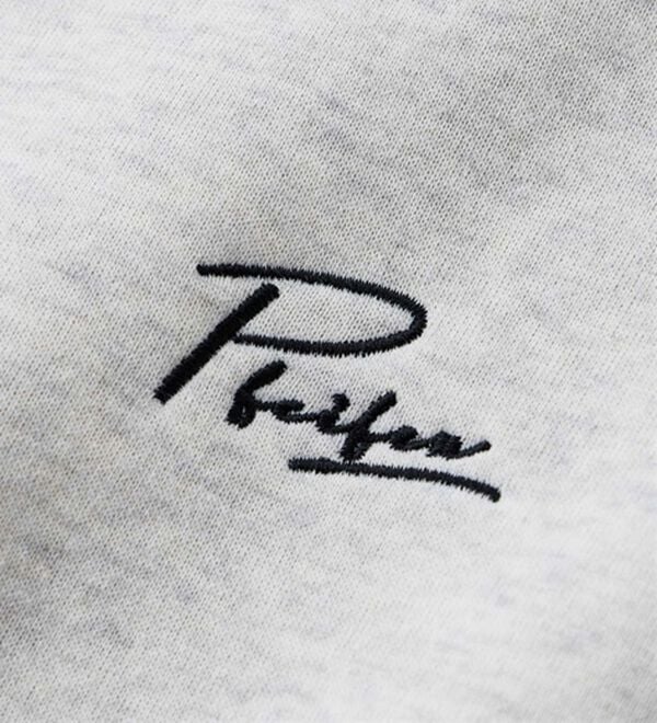 GeeRA（ジーラ）の「ロゴ＆ハート刺しゅう裏起毛スウェット（トレーナー・スウェット）」｜詳細画像