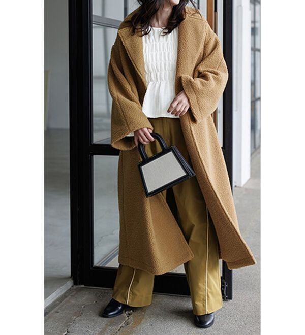 RANAN（ラナン）の「シャーリングカットブラウス（カットソー）」｜詳細画像