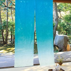 「色の移ろいが美しいグラデーションのれん（のれん・間仕切り・カフェカーテン）」｜詳細画像