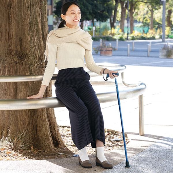 「ｔａｋｅｔｏｒａ（タケトラ）バンブーステッキ折りたたみ杖（シニア・生活サポート）」｜詳細画像