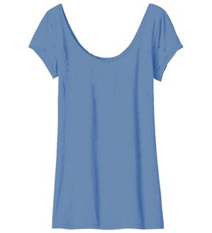 LAVIENNE（ラヴィエンヌ）の「ひんやり汗取りインナー　オフショルダー＜ラヴィクール＞（肌着・インナーウェア）」｜ブルー オフショル