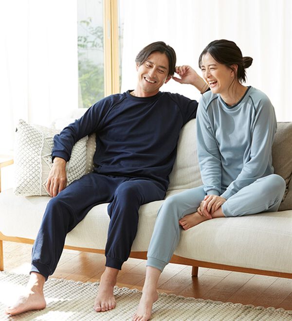 「毎日活躍！スウェット上下セット（メンズルームウェア）」｜詳細画像