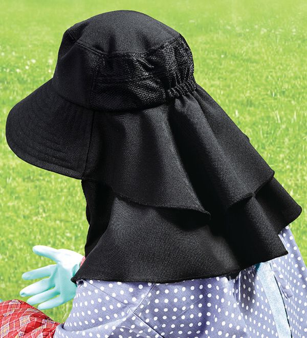 「風が通るＵＶカットお庭帽子（帽子）」｜詳細画像