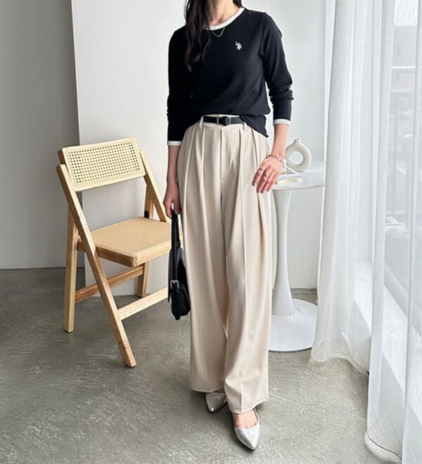 GeeRA（ジーラ）の「【U.S. POLO ASSN.】配色デザインリブロンT（カットソー）」｜詳細画像