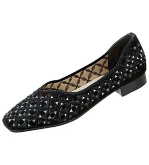 ルフラン（ルフラン）の「お洒落なキラキラパンプス（パンプス）」｜ブラック