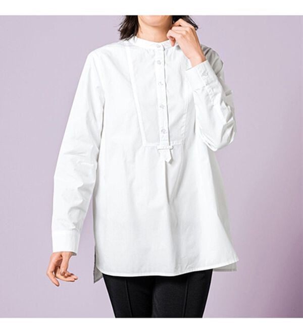 VINNO（ヴィノ）の「大人のケーブル柄ベストチュニック（ベスト）」｜詳細画像