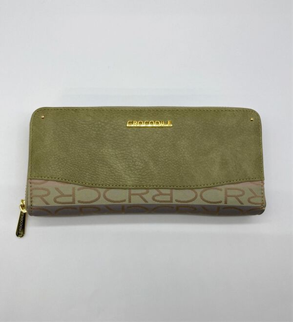 BELLUNA（ベルーナ）の「＜クロコダイル＞ジャカード織使い長財布（財布・パスケース）」｜詳細画像