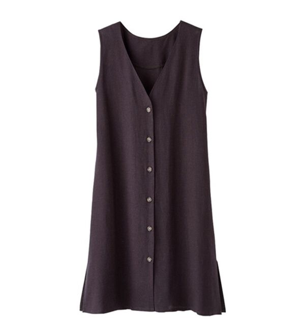 BELLUNA（ベルーナ）の「【２枚組】涼やかリネン混チュニックベスト（チュニック）」｜詳細画像