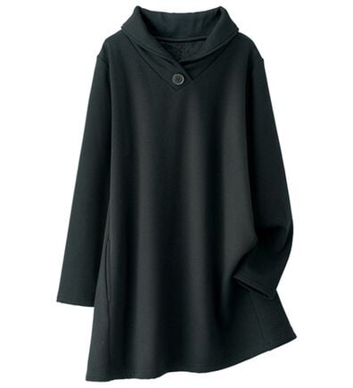 BELLUNA（ベルーナ）の「まるで着る毛布！裏ファーデザインチュニック（チュニック）」
