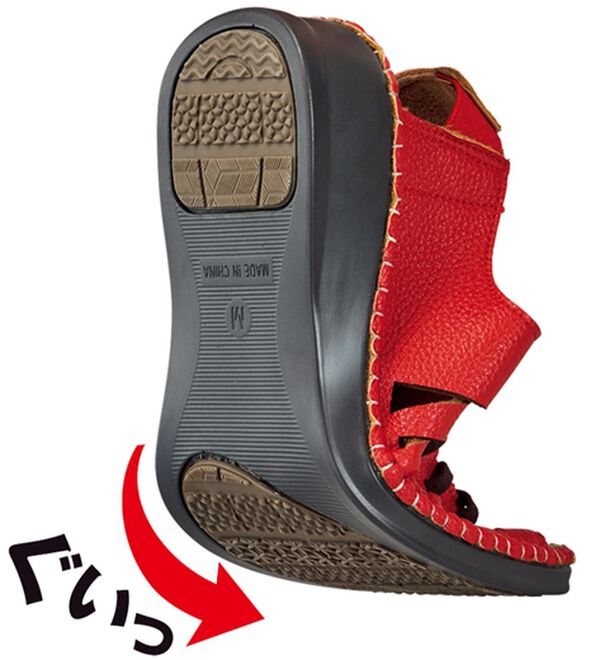 BELLUNA（ベルーナ）の「めちゃ柔らか幅広バックバンドサンダル（サンダル・ミュール）」｜詳細画像