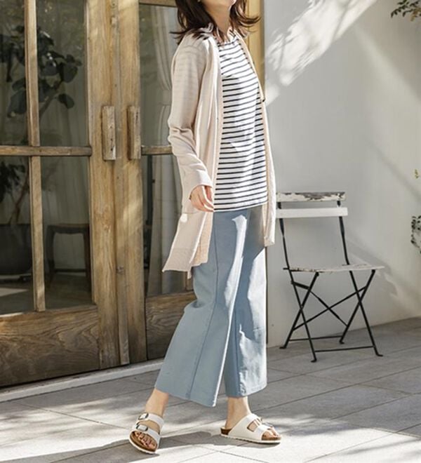 BELLUNA（ベルーナ）の「ヒンヤリ冷感！洗えるロング丈カーディガン（ニットカーディガン）」｜詳細画像