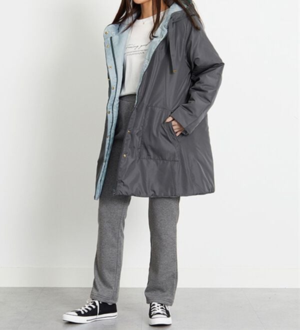 BELLUNA（ベルーナ）の「【Ａｉｒｙ＆Ｗａｒｍ】エアリーライトウォームコート（ハーフコート）」｜詳細画像