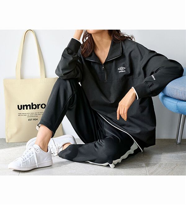 BELLUNA（ベルーナ）の「＜ｕｍｂｒｏ＞ハーフジッププルオーバー（カットソー）」｜詳細画像