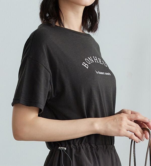BELLUNA（ベルーナ）の「ドロスト使いドッキングワンピース（その他ワンピース）」｜詳細画像