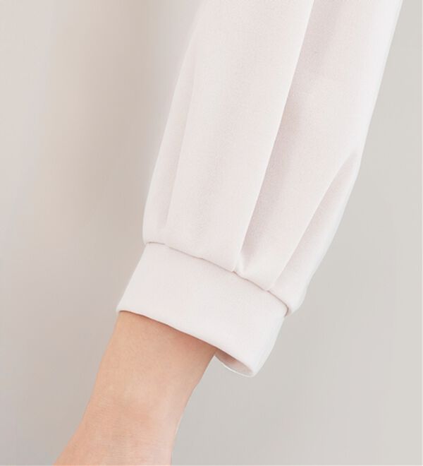 BELLUNA（ベルーナ）の「【2点セット】ジョーゼット素材ネックレス付ブラウス（ブラウス）」｜詳細画像