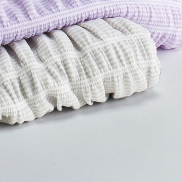 「強冷感くしゅくしゅケット（肌掛布団・タオルケット）」｜グレー