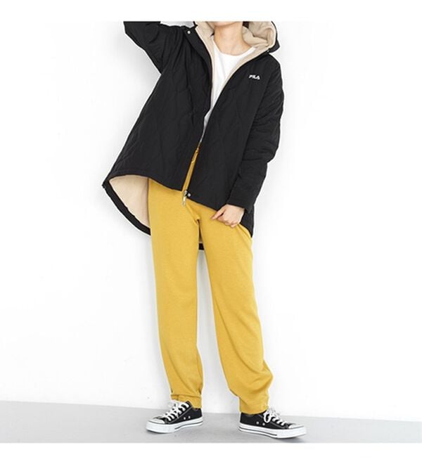 RANAN（ラナン）の「＜ＦＩＬＡ＞裏ボアフリースキルトコート（ハーフコート）」｜詳細画像