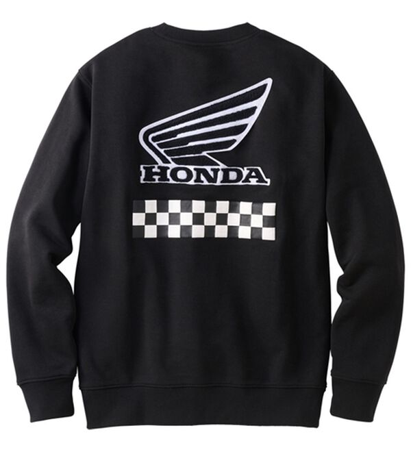 「＜ＨＯＮＤＡ＞さがら刺しゅうトレーナー（メンズトレーナー）」｜詳細画像