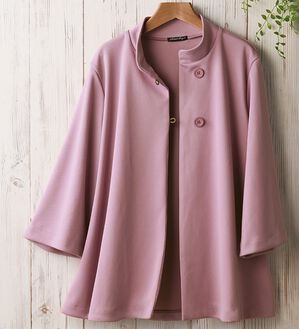 「日本製　サラッと快適ポンチョ風ジャケット（シャツ）」｜詳細画像