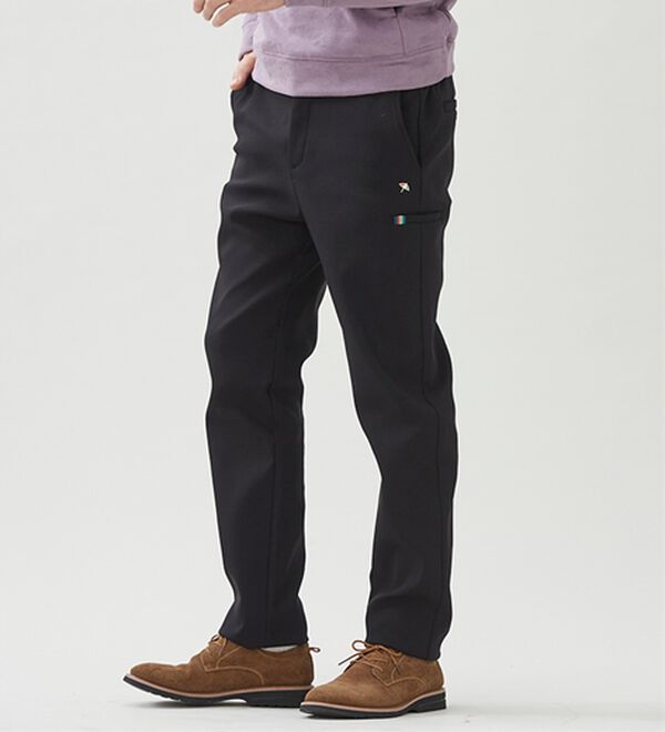 「＜アーノルド　パーマー＞のびのび裏フリースパンツ（メンズフルレングスパンツ）」｜詳細画像