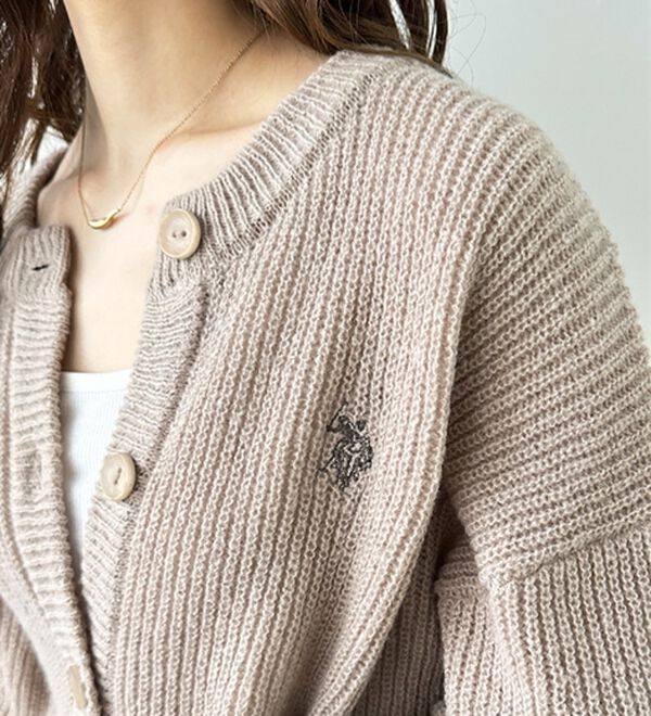 GeeRA（ジーラ）の「【Ｕ．Ｓ．ＰＯＬＯ　ＡＳＳＮ】ニットカーディガン（ニットカーディガン）」｜詳細画像