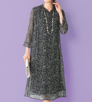 ルフラン（ルフラン）の「シルク１００％ワンピース（その他ワンピース）」｜詳細画像