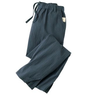 ルフラン（ルフラン）の「はきやすい♪やわらかコットンパンツ（その他パンツ）」｜ネイビー