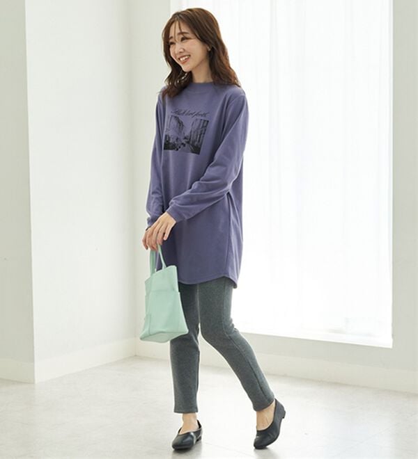 BELLUNA（ベルーナ）の「まるではく毛布！静電防止付裏ファーレギンス（スパッツ・レギンス）」｜詳細画像