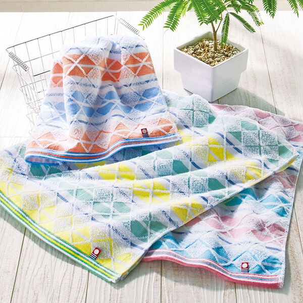 「今治タオルブランドセット「カレイドチェック」（タオル）」｜詳細画像