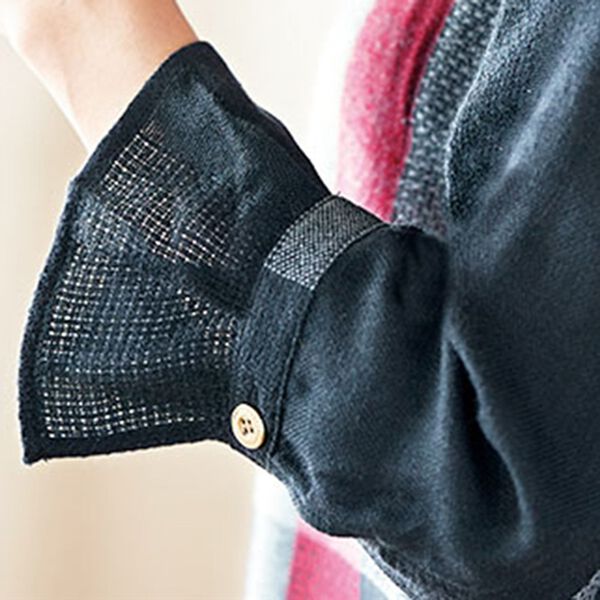 BELLUNA（ベルーナ）の「変化織チェックチュニック（チュニック）」｜詳細画像