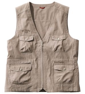「＜ハッシュパピー＞マルチポケットベスト（メンズベスト）」｜ベージュ