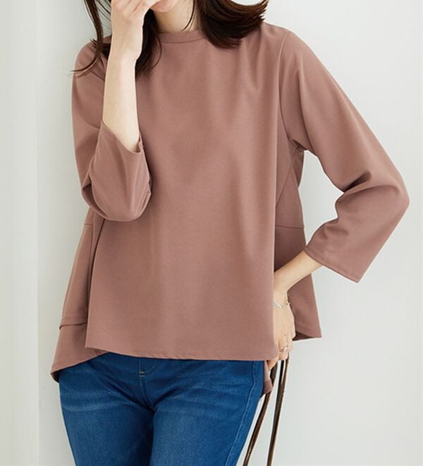 BELLUNA（ベルーナ）の「美人顔バックフレアーブラウス（ブラウス）」｜詳細画像