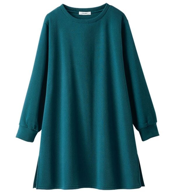 BELLUNA（ベルーナ）の「ふんわり素材軽ぽかチュニックワンピ―ス（チュニックワンピース）」｜詳細画像