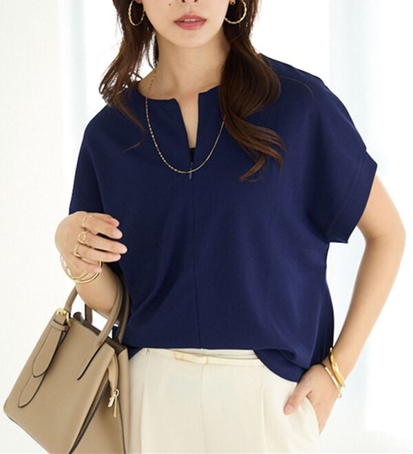 alotta（アロッタ）の「ジップ使いドルマンブラウス（ブラウス）」｜詳細画像