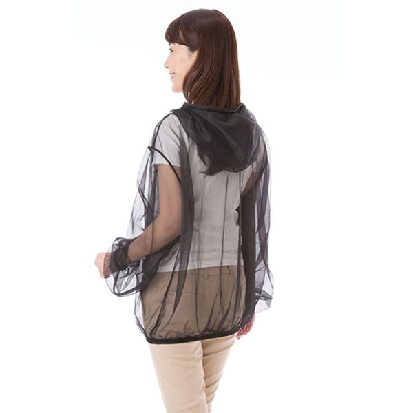 「顔まですっぽり虫よけパーカー（ガーデニング・園芸用品）」｜詳細画像