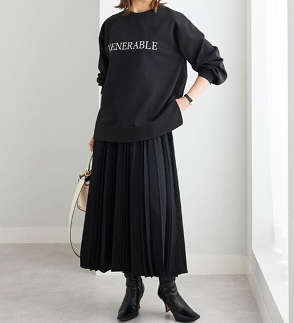 BELLUNA（ベルーナ）の「ロゴプリントダンボールプルオーバー（カットソー）」｜詳細画像