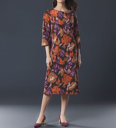 RANAN（ラナン）の「クラシックフラワーサックワンピ（その他ワンピース）」