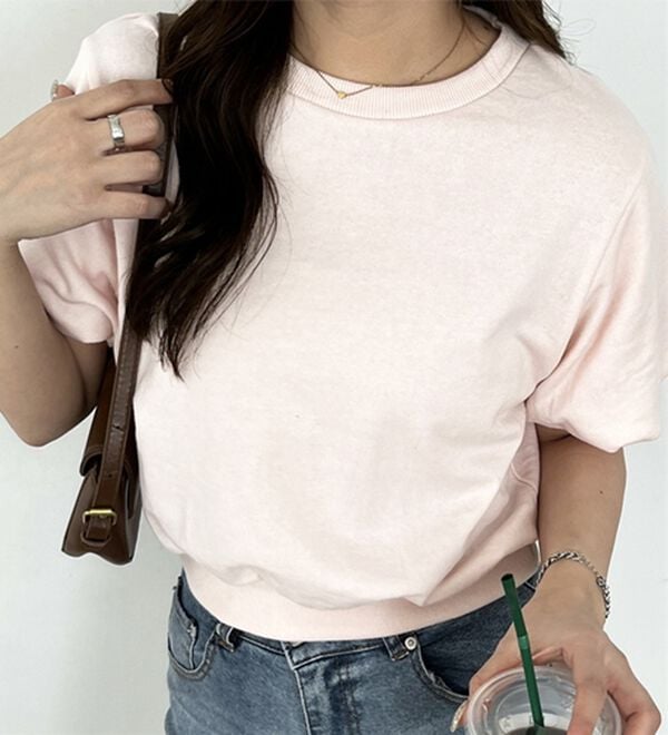 GeeRA（ジーラ）の「パフスリーブスウェットＴ（カットソー）」｜詳細画像