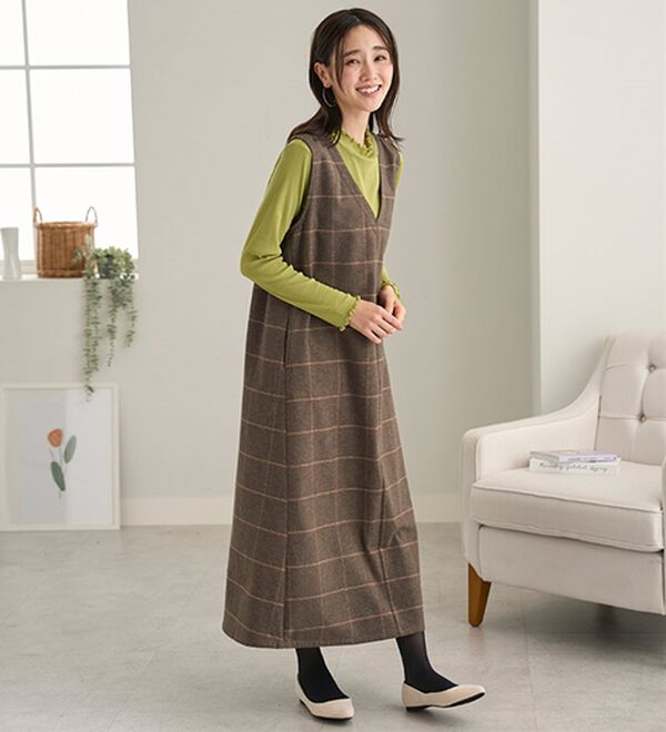 BELLUNA（ベルーナ）の「《ＨｕｇＲｅａｍコットン》メロウリブプルオーバー（カットソー）」｜詳細画像