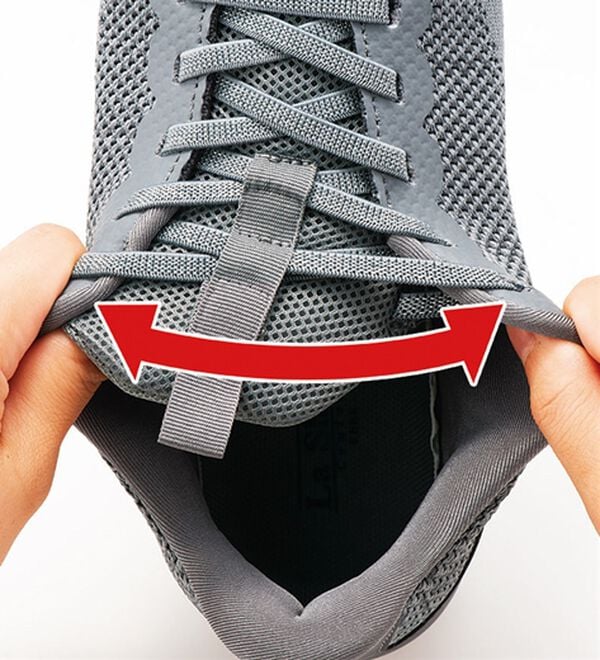 ルフラン（ルフラン）の「ラシーナコンフォート　立ったまま履ける４Ｅエアソールニットスニーカー（スニーカー）」｜詳細画像