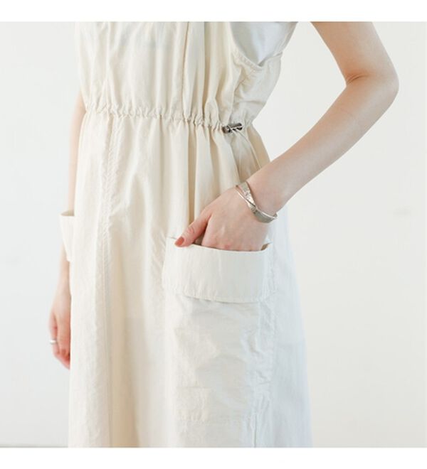 GeeRA（ジーラ）の「ミリタリーナイロンジャンパースカート（ロングスカート）」｜詳細画像