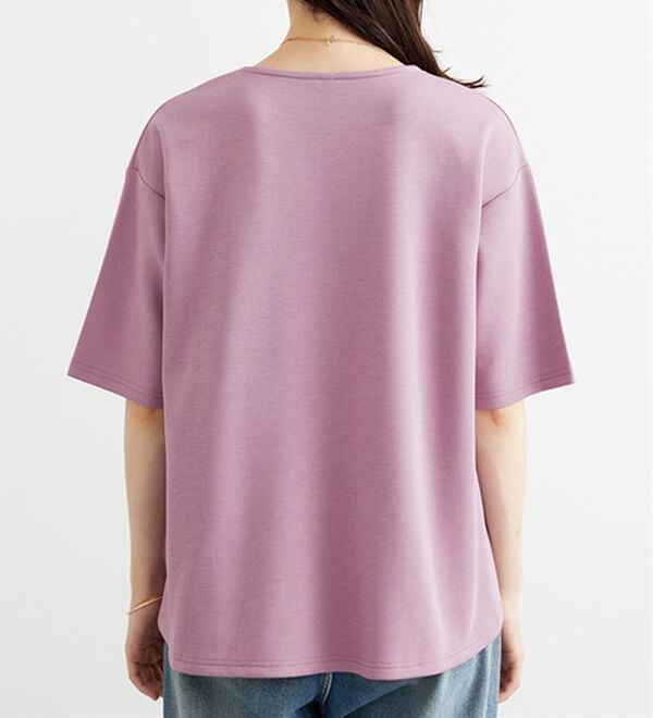 BELLUNA（ベルーナ）の「とろりん触感！ゆったりプルオーバー（カットソー）」｜詳細画像