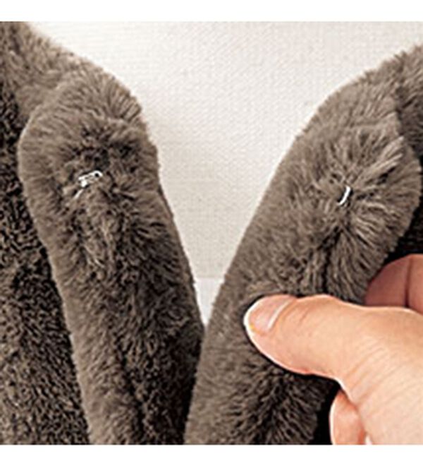 BELLUNA（ベルーナ）の「ホック付き！着映えるファーベスト（ベスト）」｜詳細画像